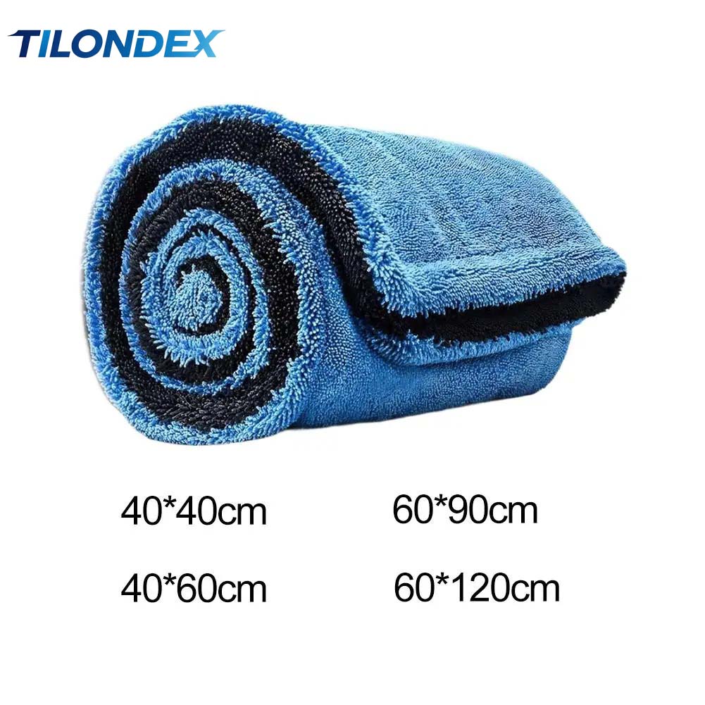 Microfiber Towel Detailing - 1PC 1000GSM Dual-Sided Microfiber Car Drying