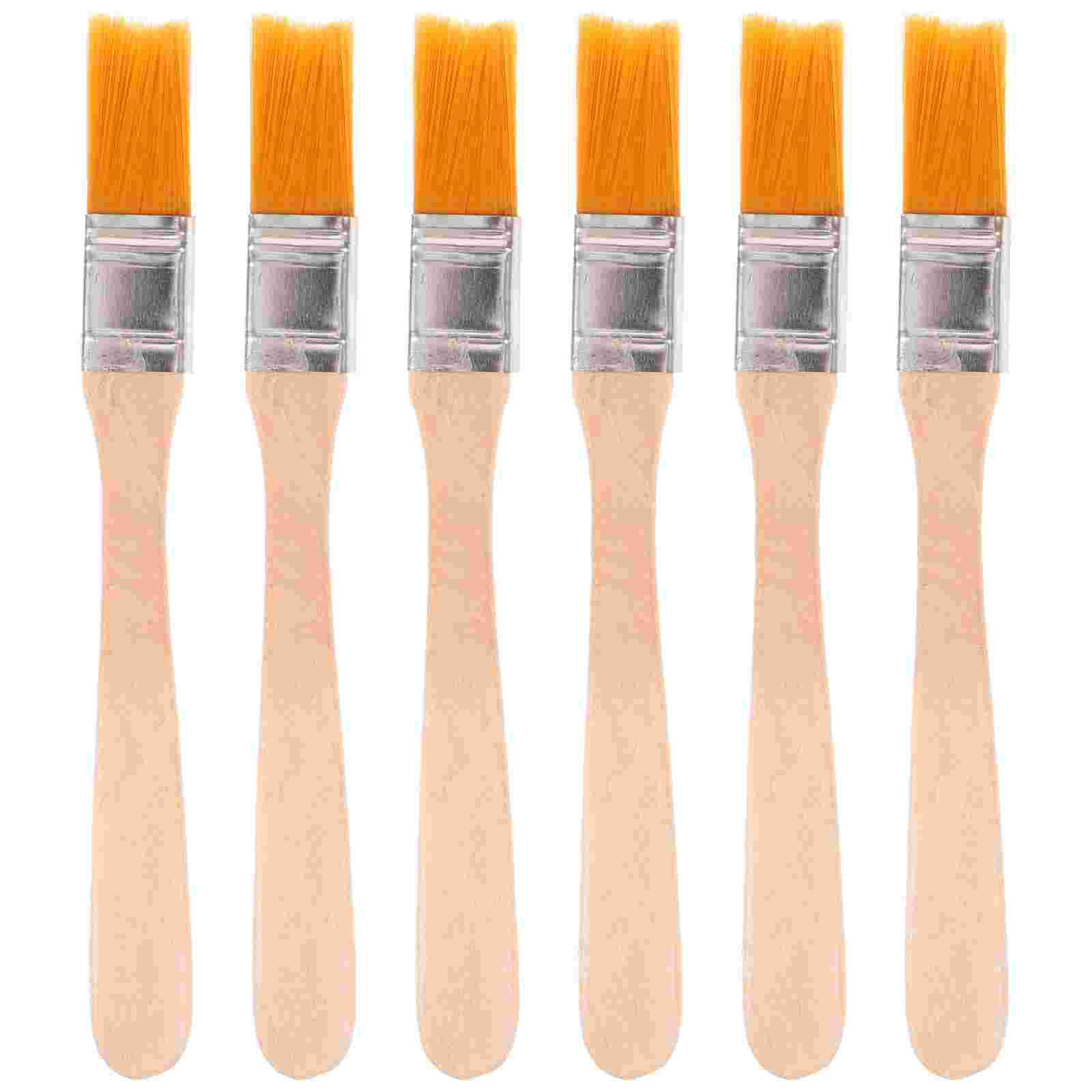 Detailing Brush Set - 6 Pcs Nylon Bristle Paint Brush