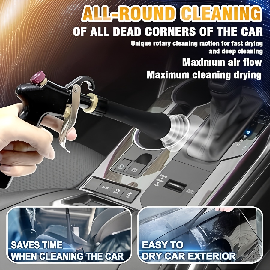 Air Blow Gun Car Interior Clea - Dirt Brush Interior avis et prix