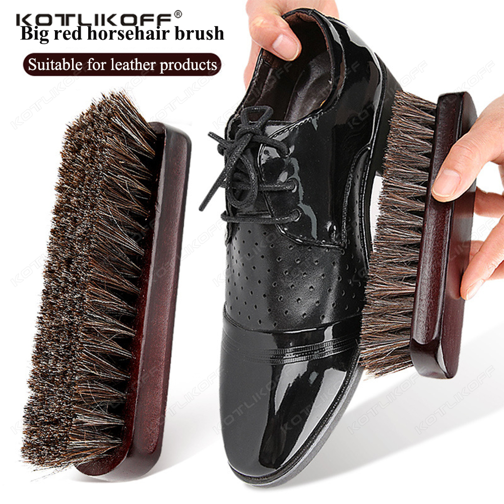 Premium Horsehair Shoe Brush F - Dirt Brush Interior avis et prix