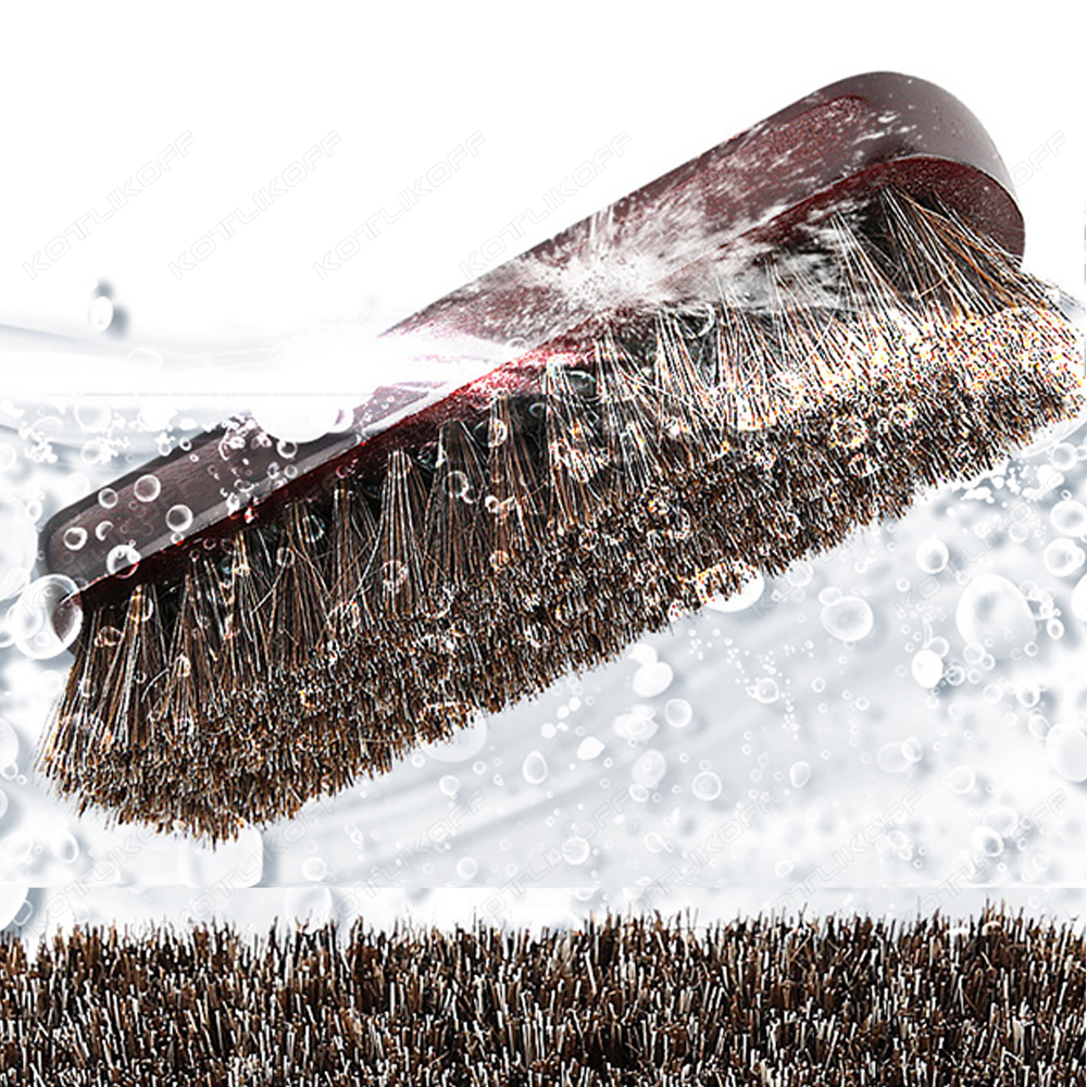 Premium Horsehair Shoe Brush F - Dirt Brush Interior avis et prix