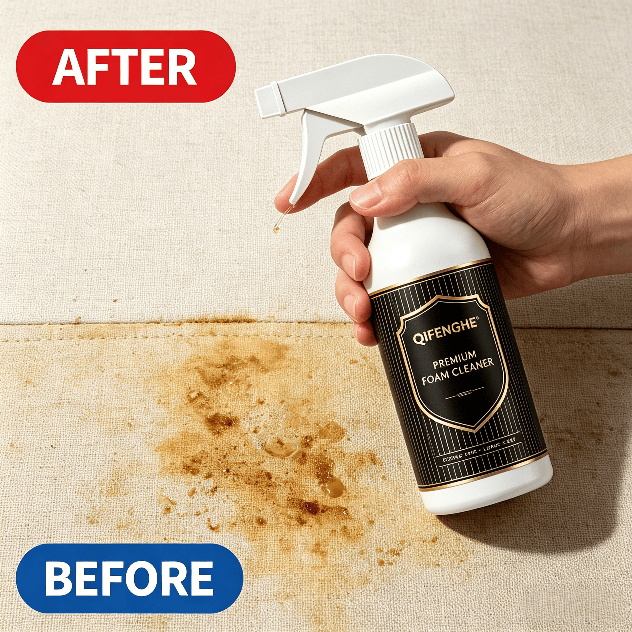 2-in-1 Foam Cleaner – Waterles - Seat Cleaner Fabric avis et prix