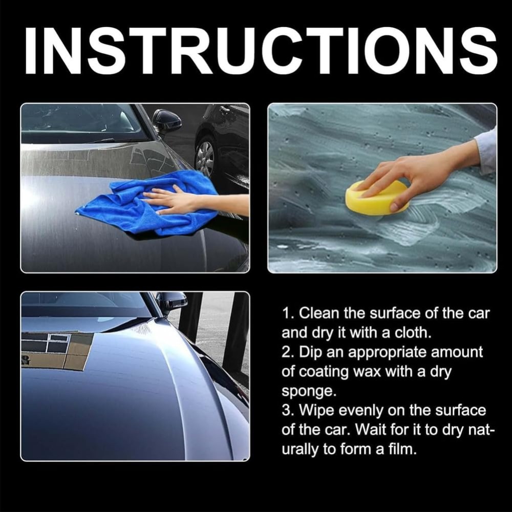Glossy Crystal Car Wax High-Gl - Car Wax Ceramic Coating avis et prix