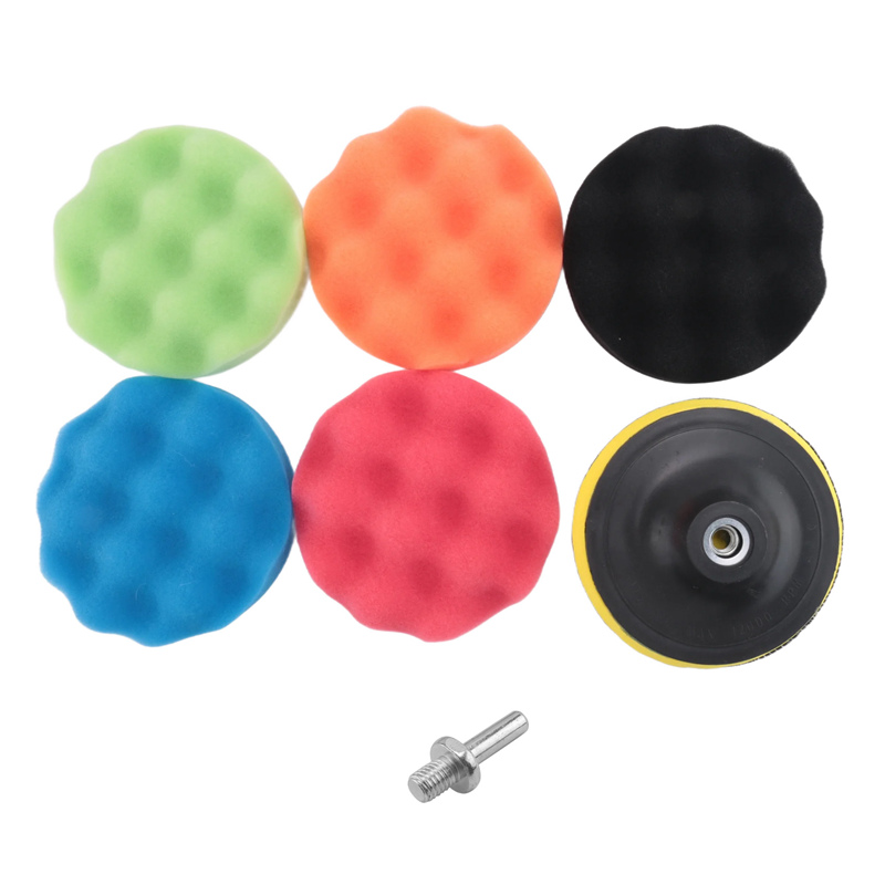 ABJA-8Pcs/Set Car Sponge Polis - Polish Pad Set Buffer avis et prix