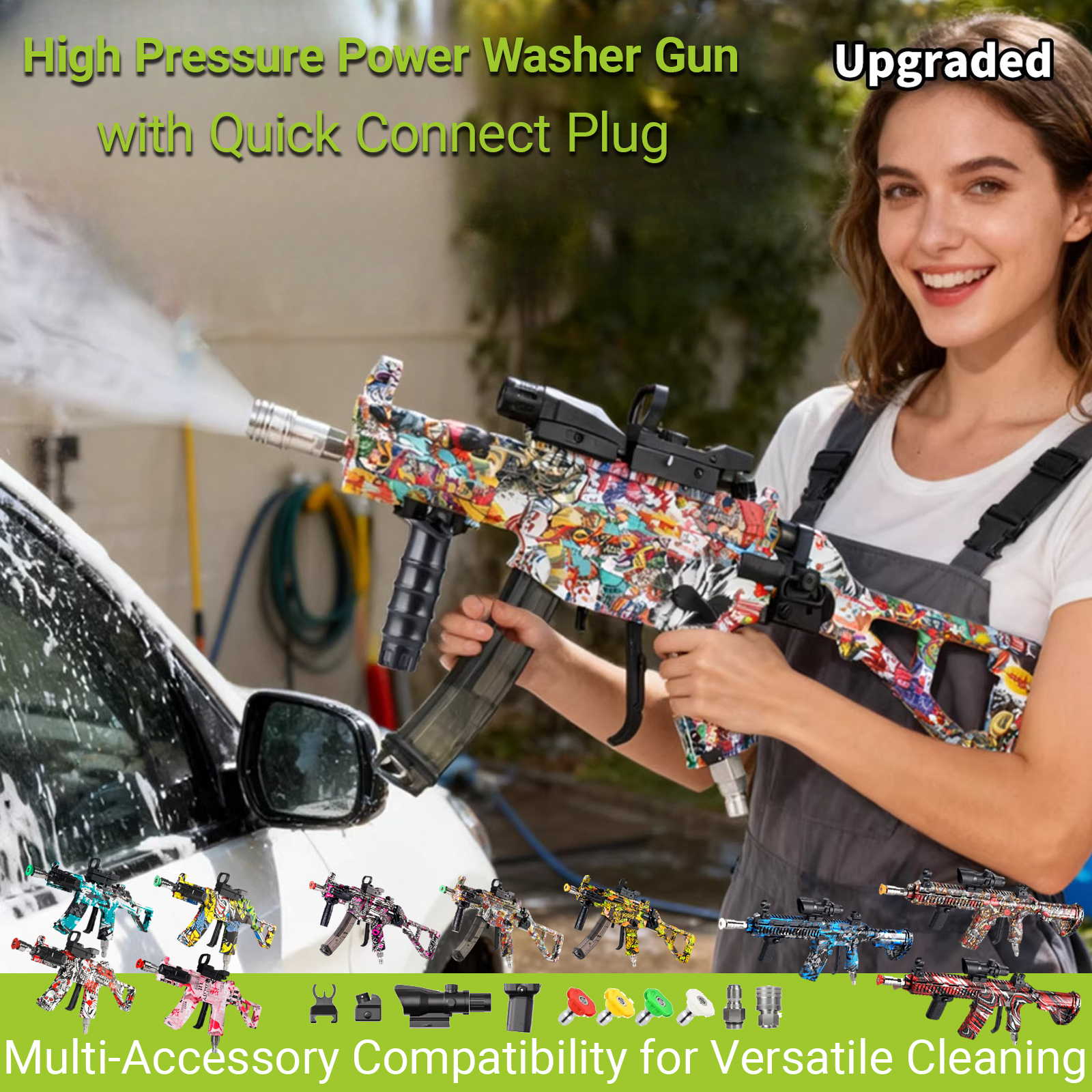 High Pressure Power Washer Gun - Pressure Washer Foam Gun avis et prix