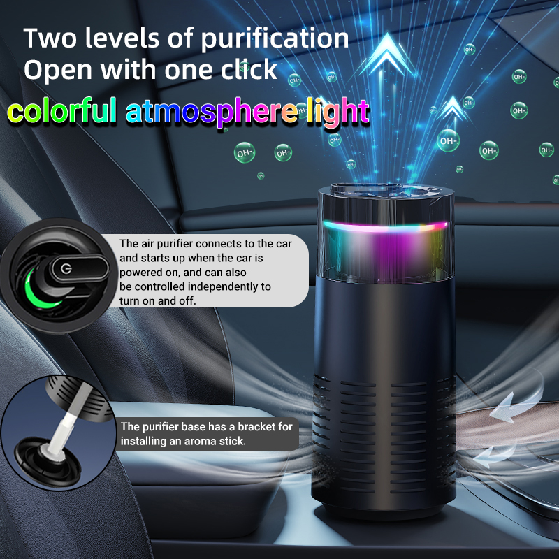 Mini Air Purifier with Aromath - Odor Eliminator Car avis et prix