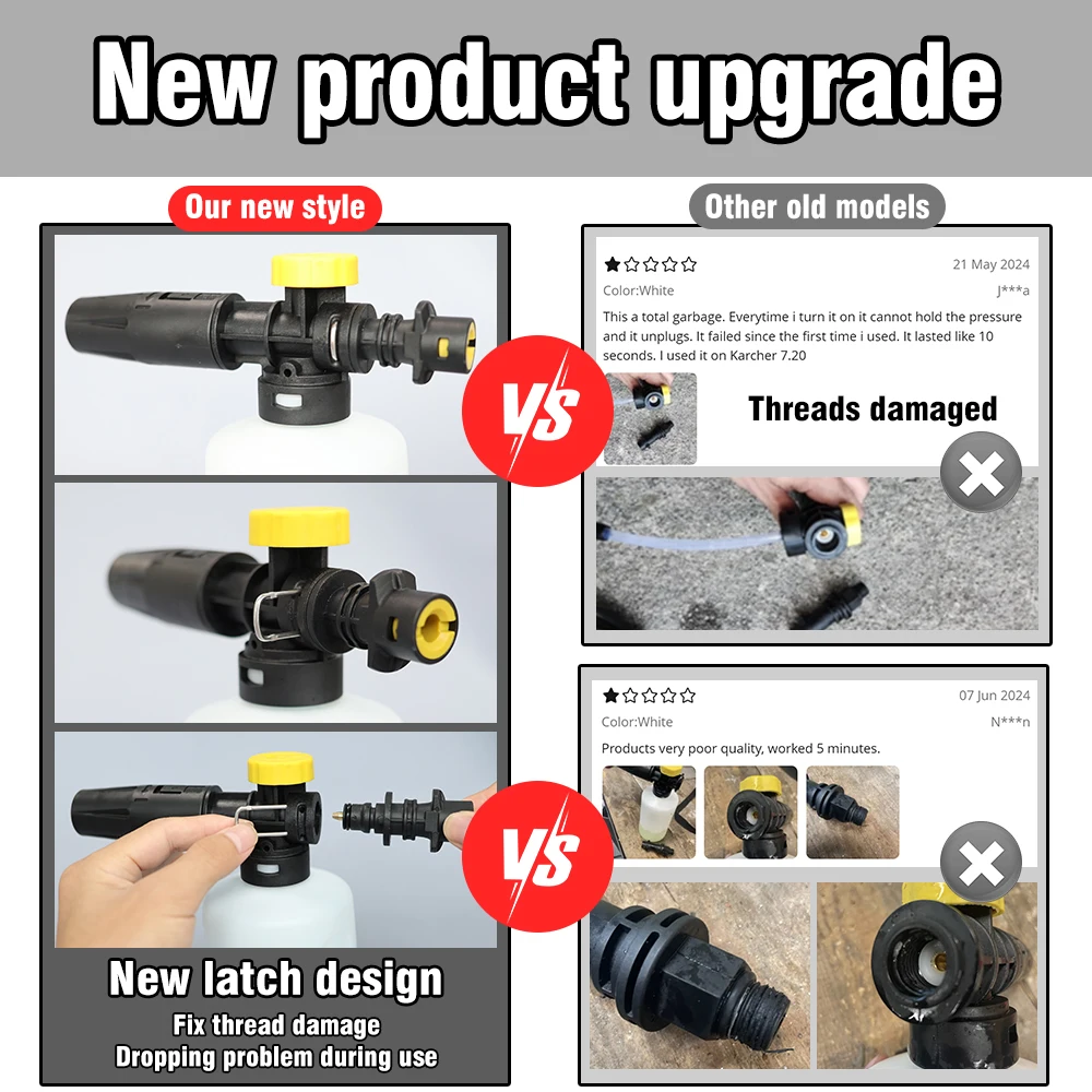 Foam Cannon for Karcher K2 K3  - Pressure Washer Foam Gun avis et prix