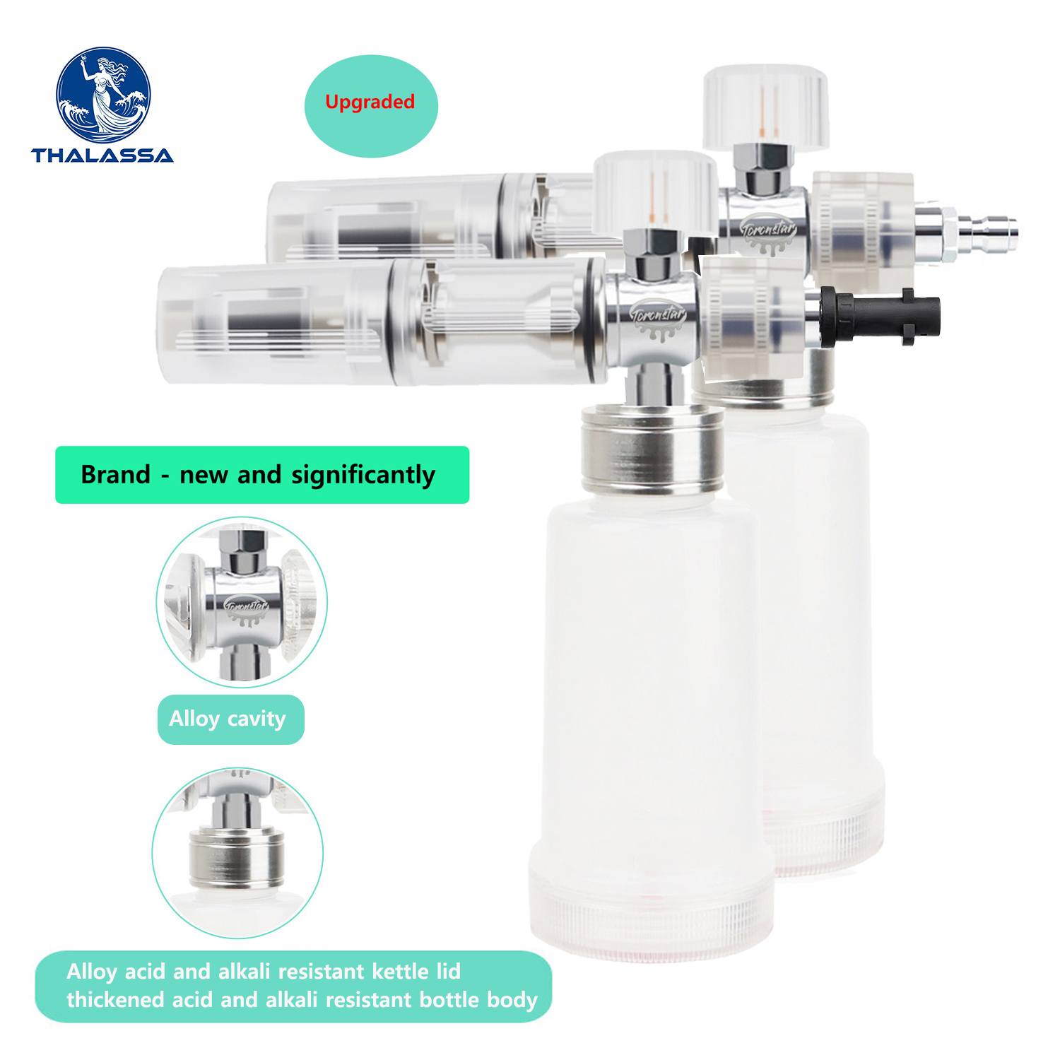 Foam Spray Gun Adjustable 100m - Pressure Washer Foam Gun avis et prix