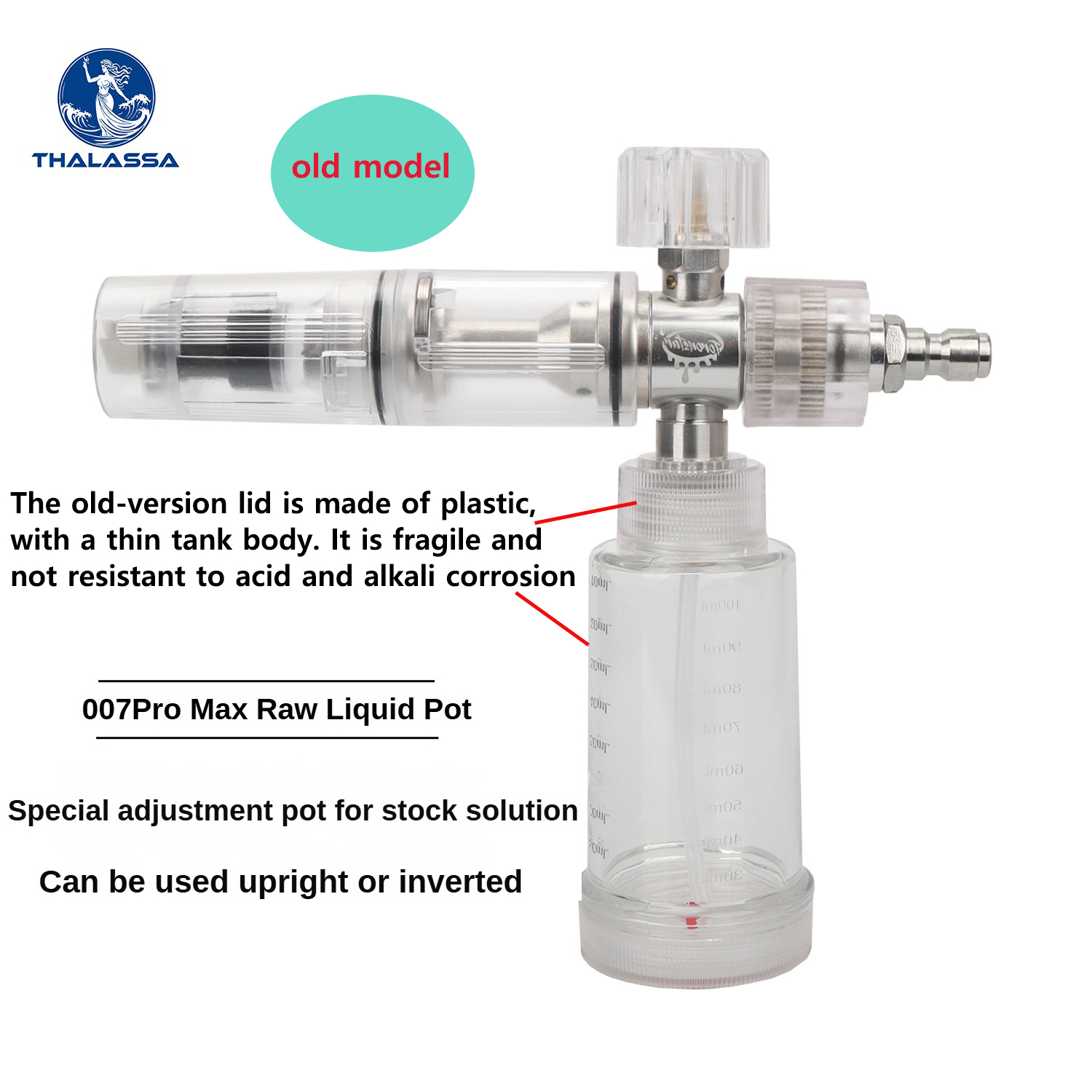 Foam Spray Gun Adjustable 100m - Pressure Washer Foam Gun avis et prix
