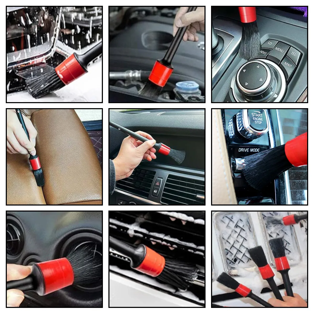 126-Piece Car Detail Cleaning  - Dirt Brush Interior avis et prix