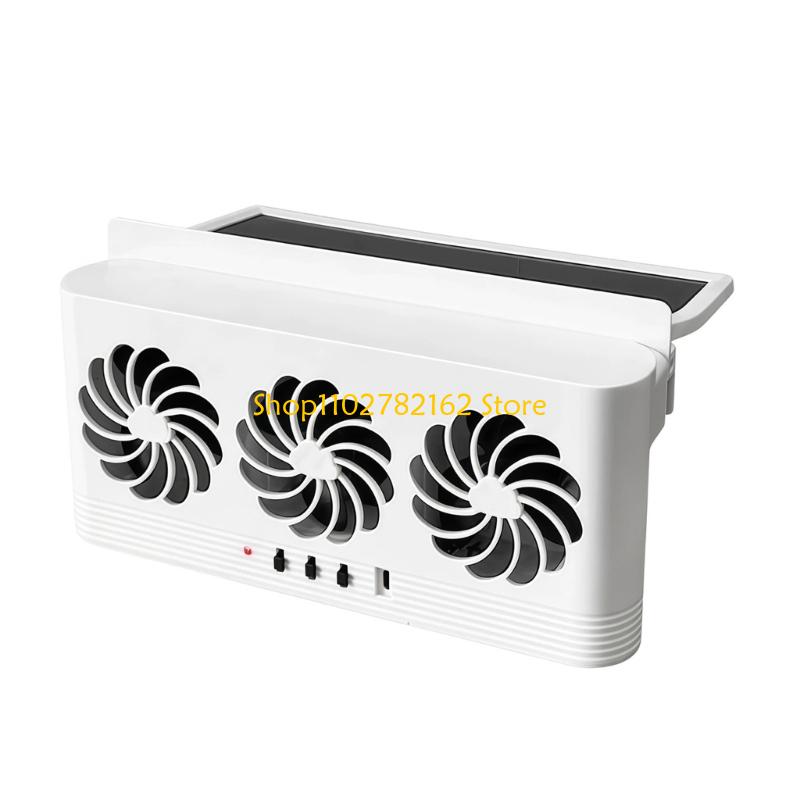 547B Solar Car Exhaust Fan Rap - Odor Eliminator Car avis et prix
