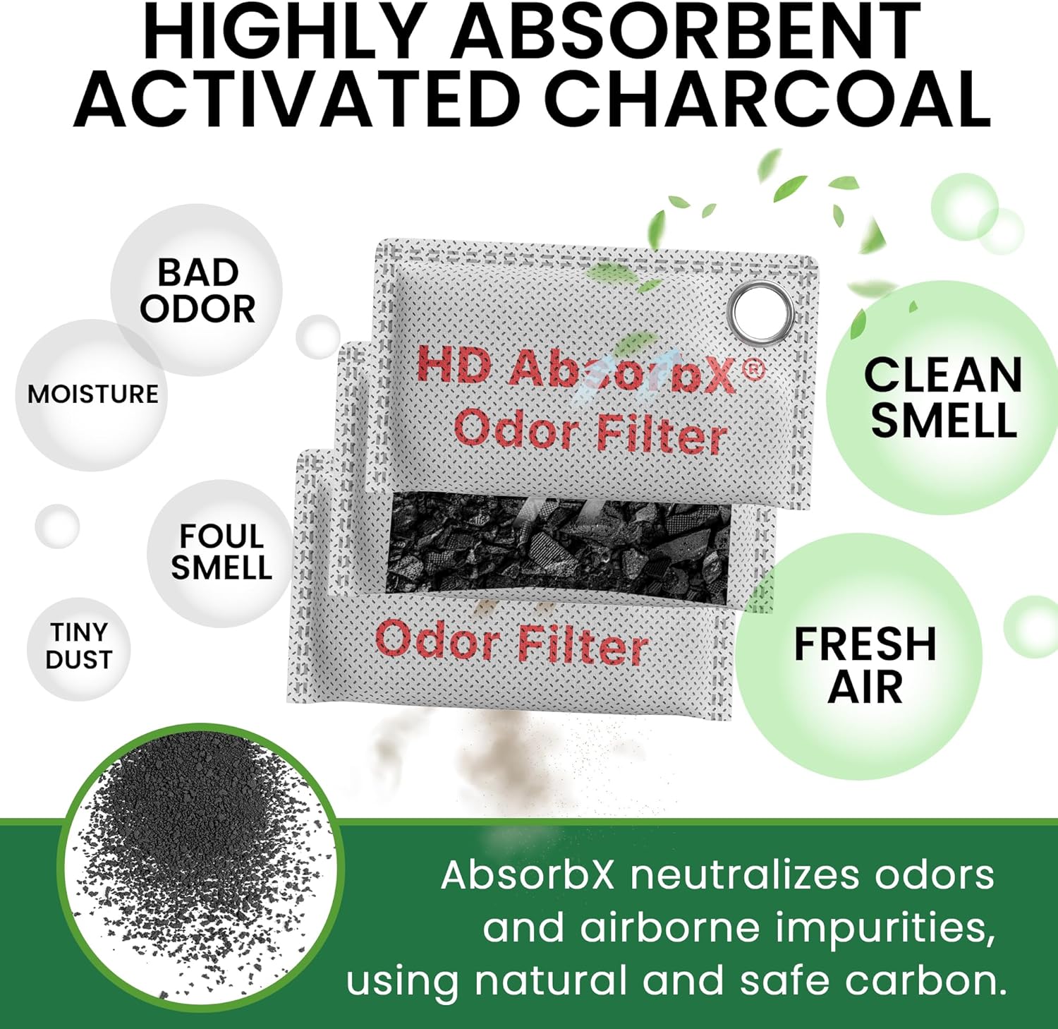 Activated Charcoal Air Purifyi - Odor Eliminator Car avis et prix