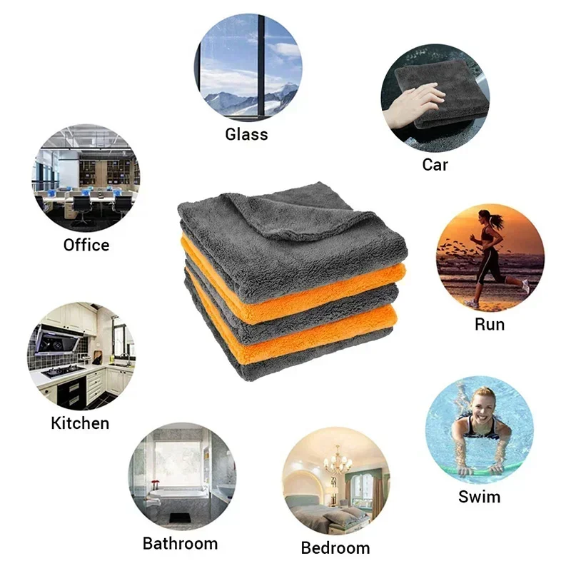 Edgeless Microfiber Car Towels - Microfiber Towel Detailing avis et prix