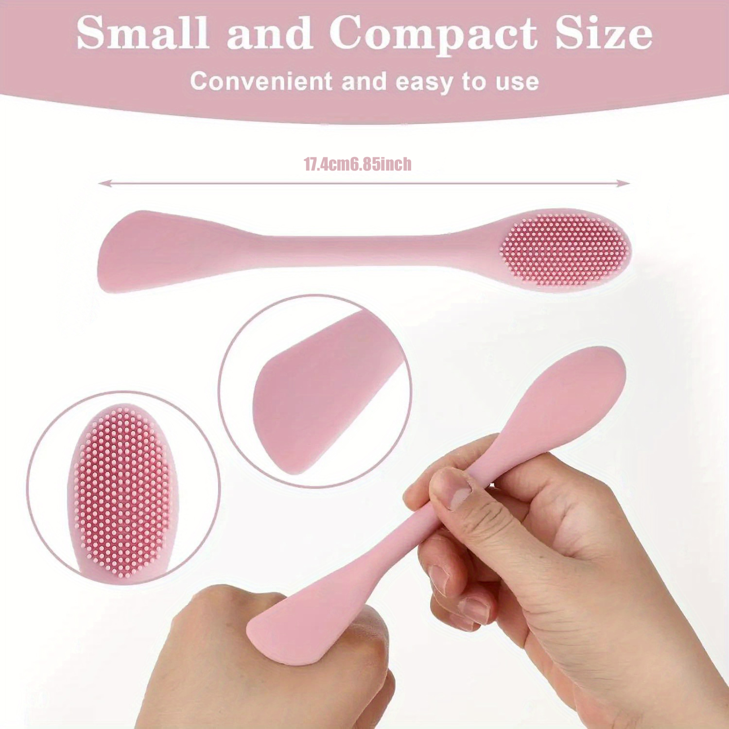 Double Head Facial Mask Brush  - Wax Applicator Pad avis et prix