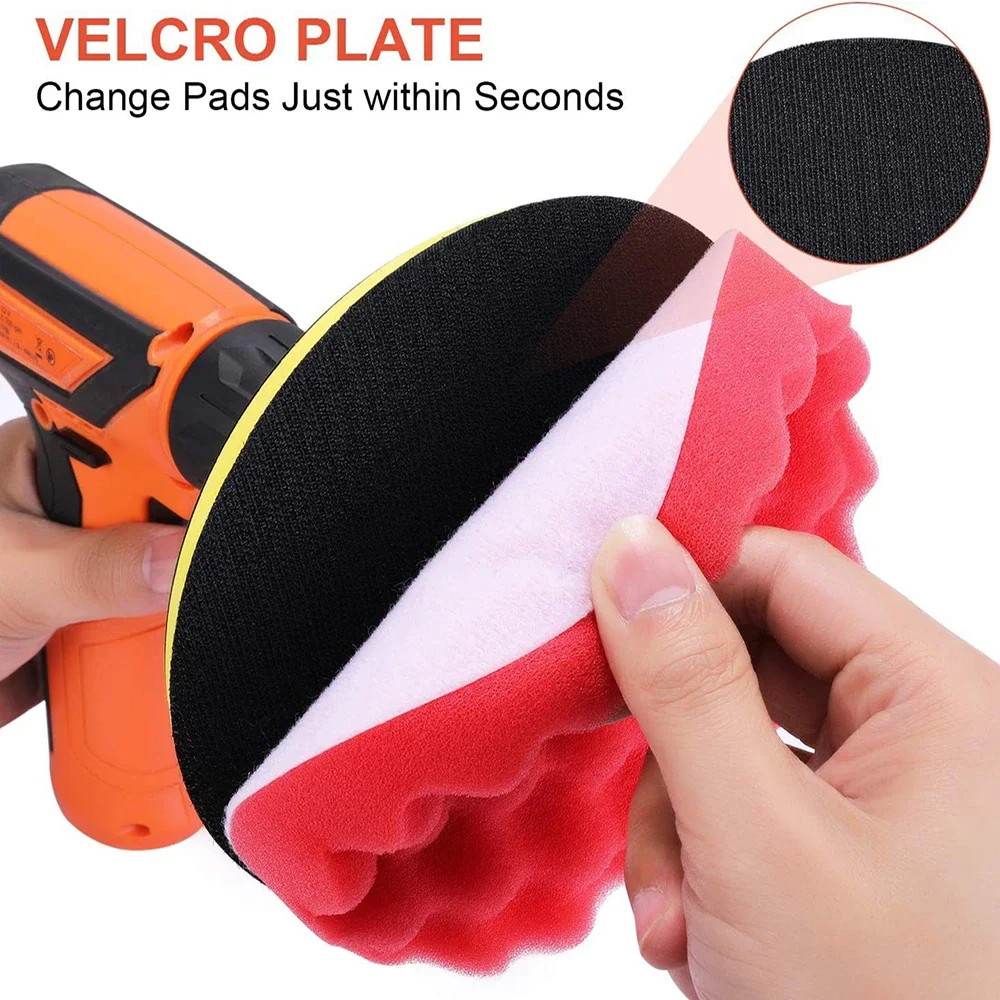 8Pcs Car Polishing Pads Kit 3/ - Polish Pad Set Buffer avis et prix