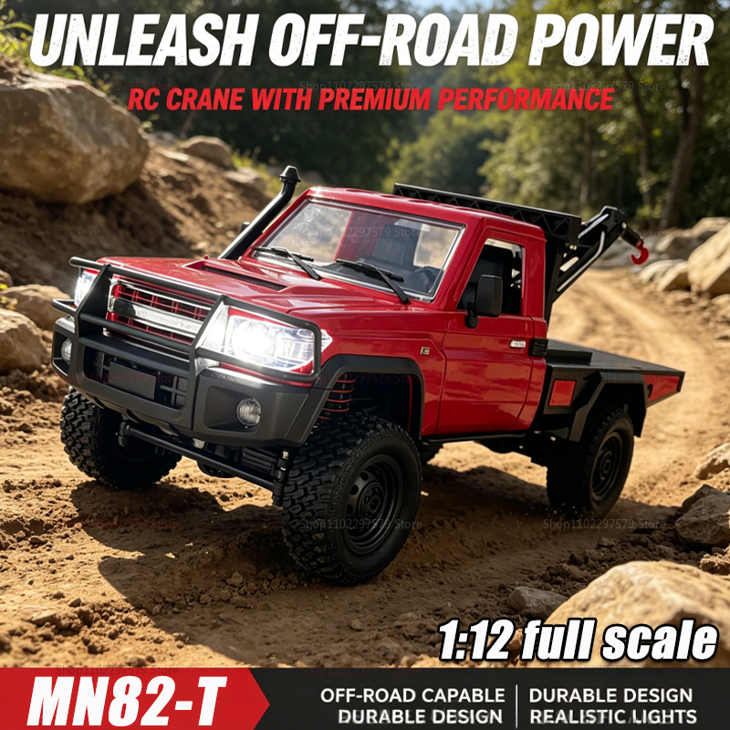 New MN82T RC Crawler 2.4G 4WD  - Dirt Brush Interior avis et prix