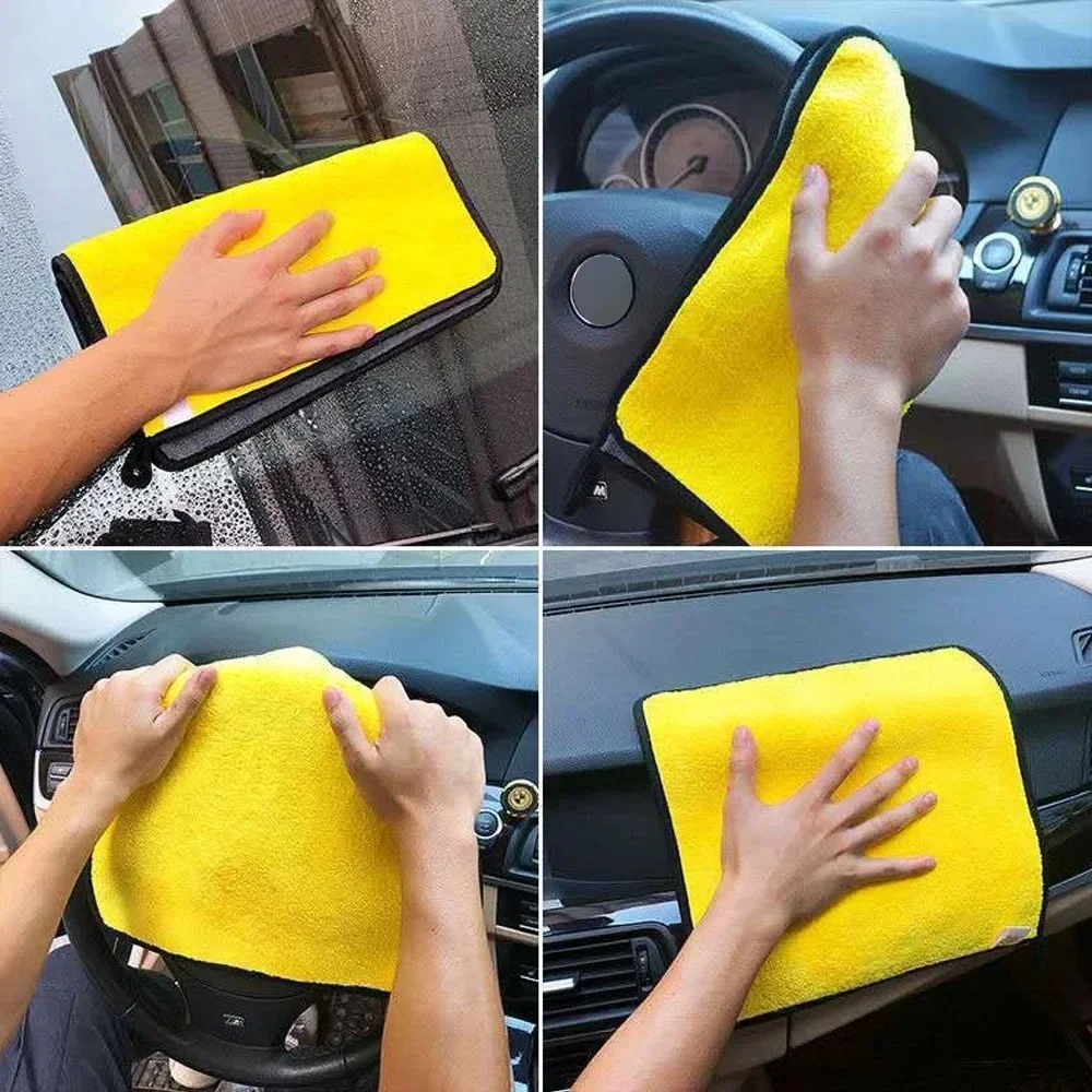 5/10pcs Microfiber Wash Towel  - Microfiber Towel Detailing avis et prix