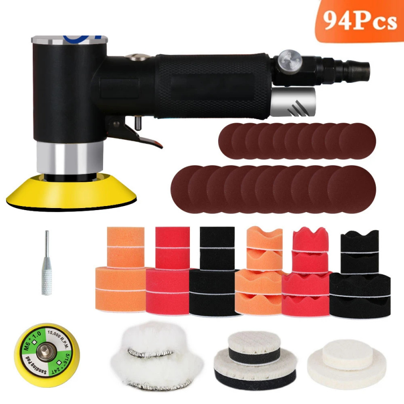 Air Sander Mini Pneumatic Grin - Polish Pad Set Buffer avis et prix