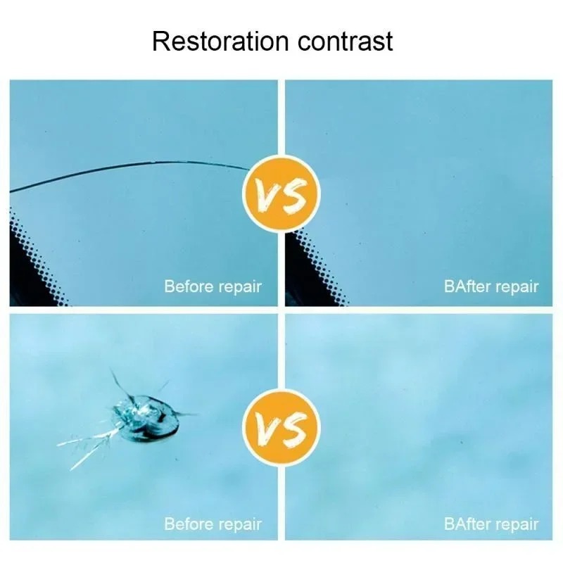 DIY Car Windshield Cracked Rep - Glass Cleaner Streak avis et prix