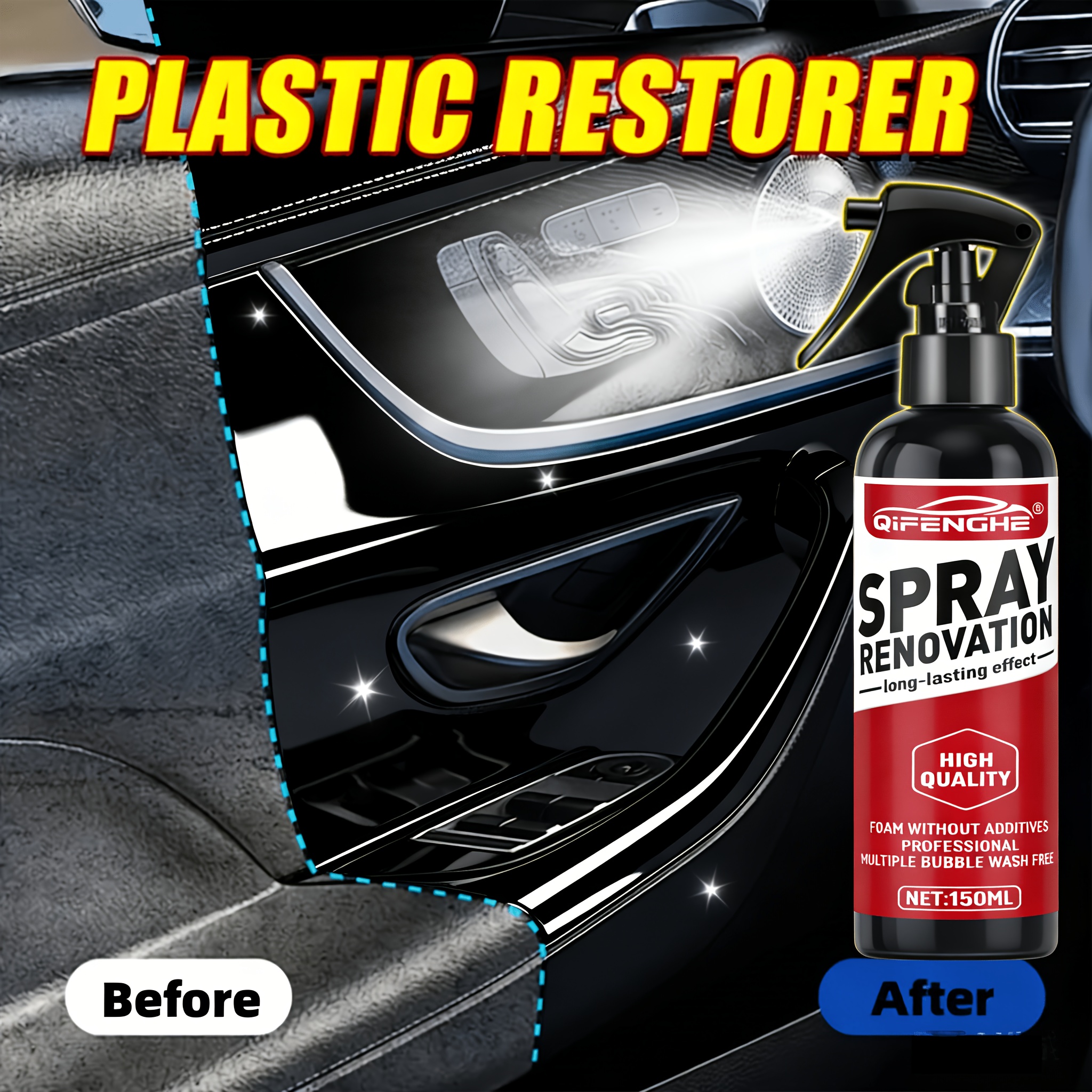 5.07oz Cleaner for Car Interio - Leather Cleaner Interior avis et prix