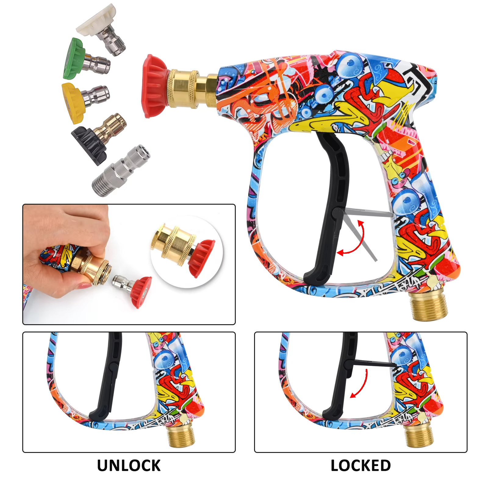 Pressure Washer Water Gun for  - Foam Cannon Car Wash avis et prix