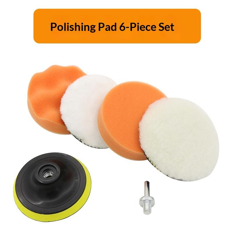 6Pcs Foam Pad Buffer Kit Polis - Polish Pad Set Buffer avis et prix