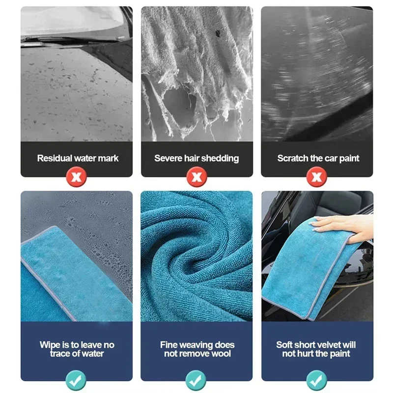 New Car Washing Towel Wash Hig - Microfiber Towel Detailing avis et prix