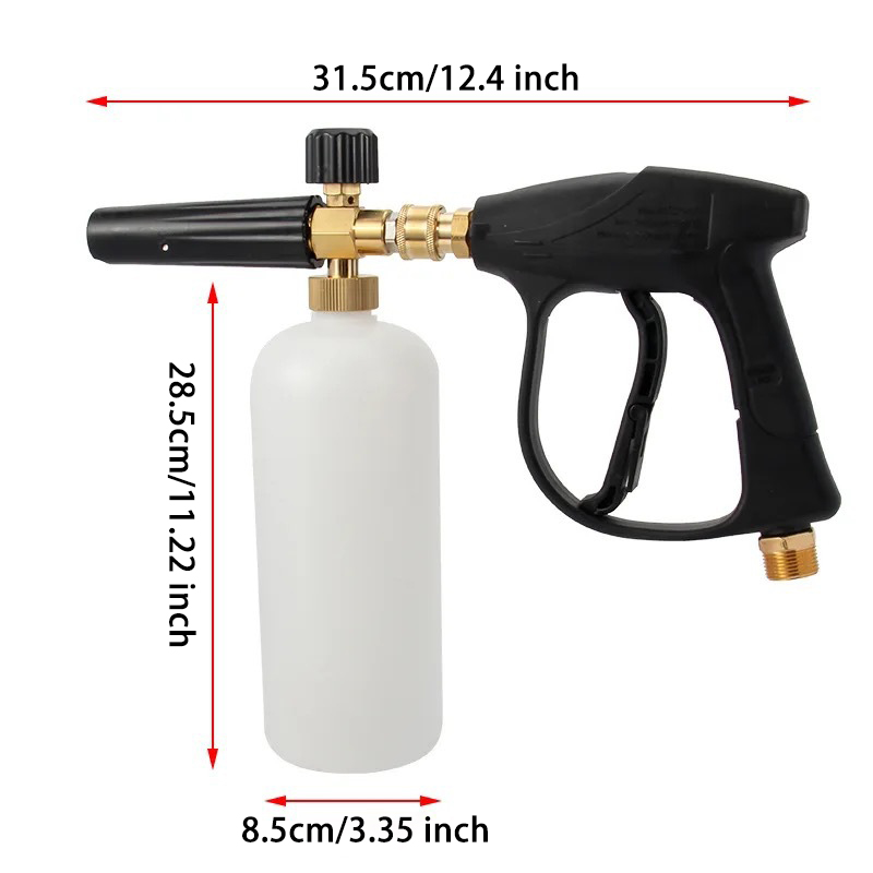 pose Pressure Washer Short Gun - Pressure Washer Foam Gun avis et prix