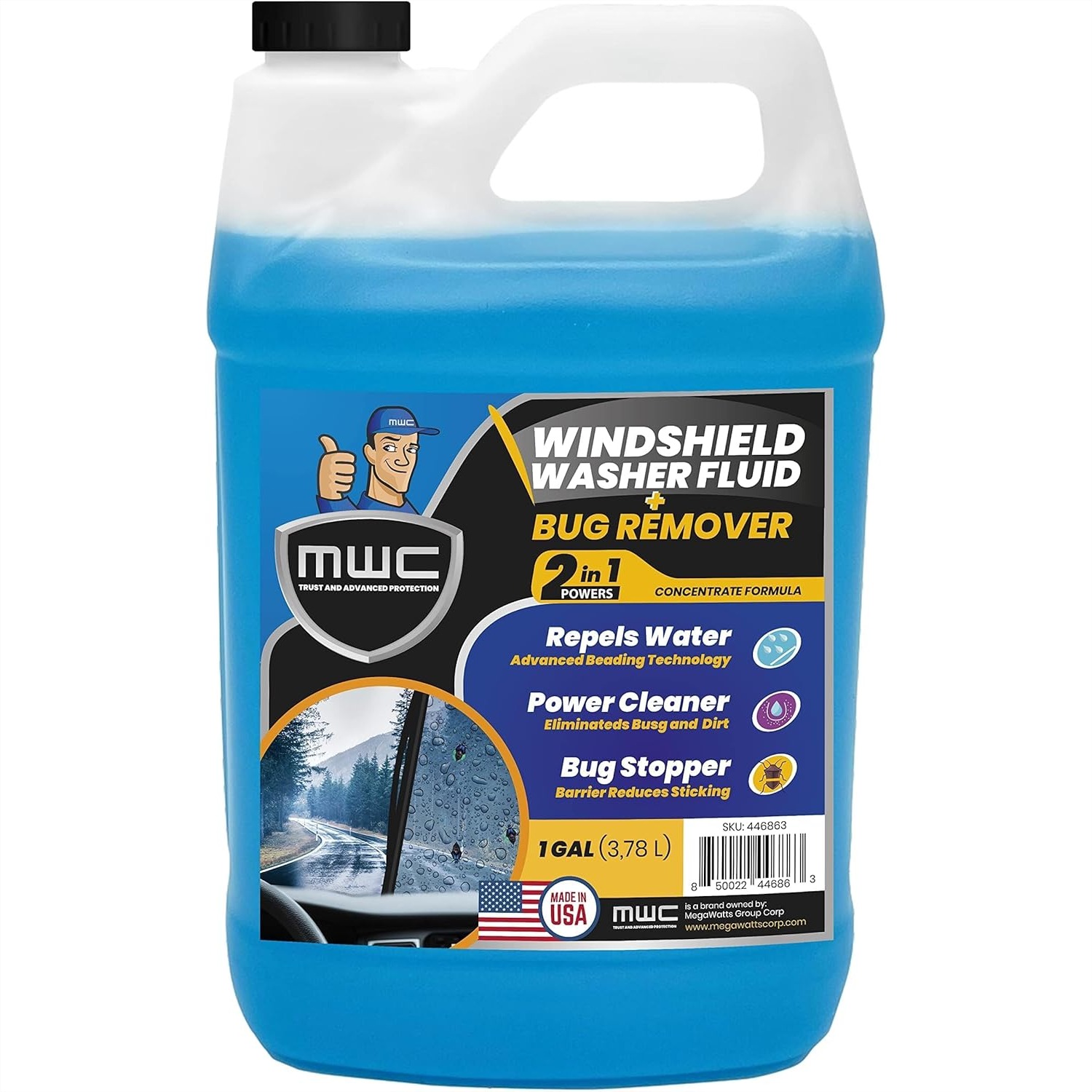Windshield Washer Fluid, Ready - Glass Cleaner Streak avis et prix