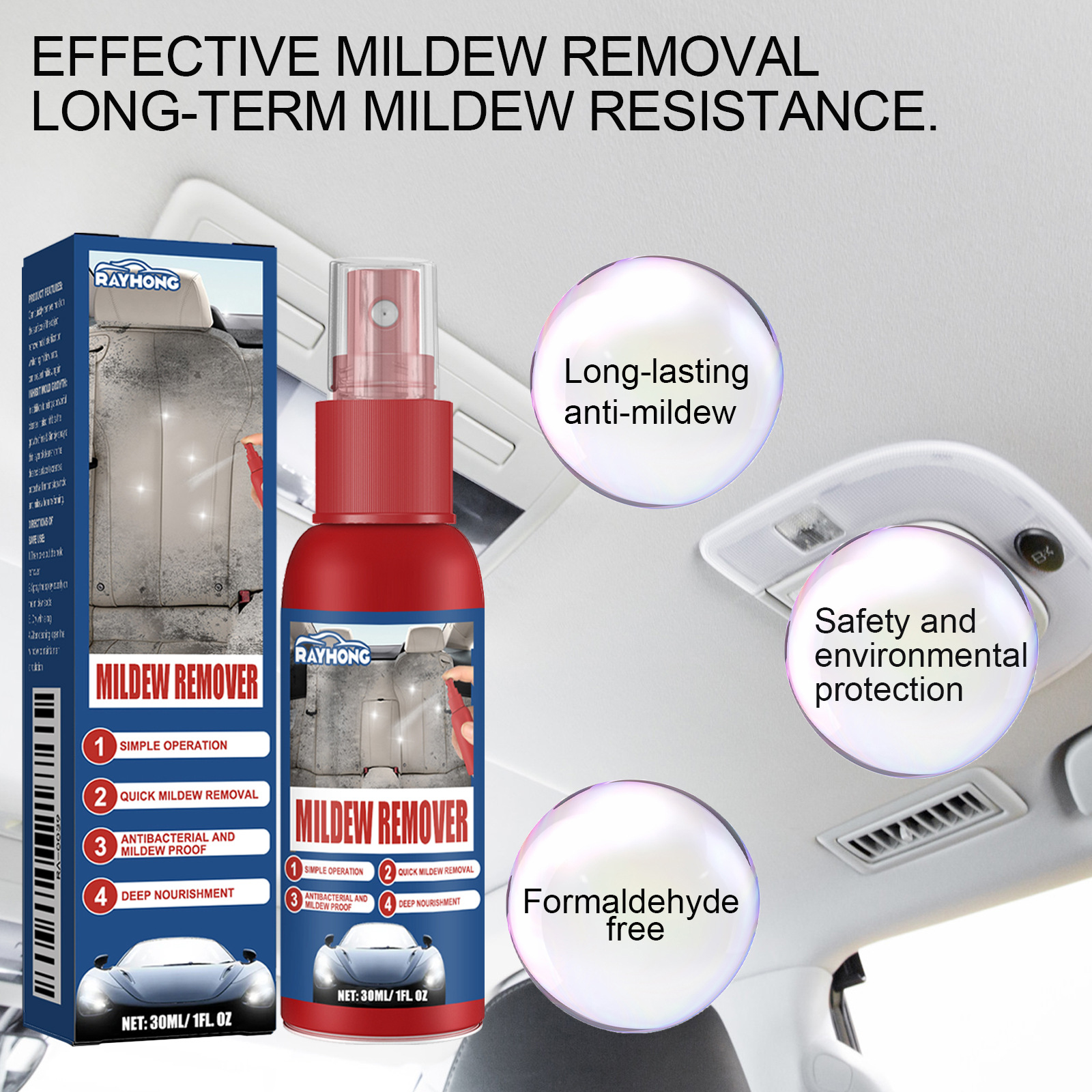 Multi-Functional Cleaner Car M - Seat Cleaner Fabric avis et prix