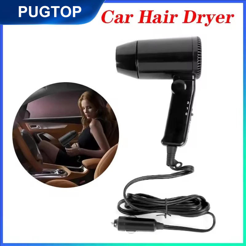 Portable 12V Folding Car Hair  - Dryer Car Blower avis et prix