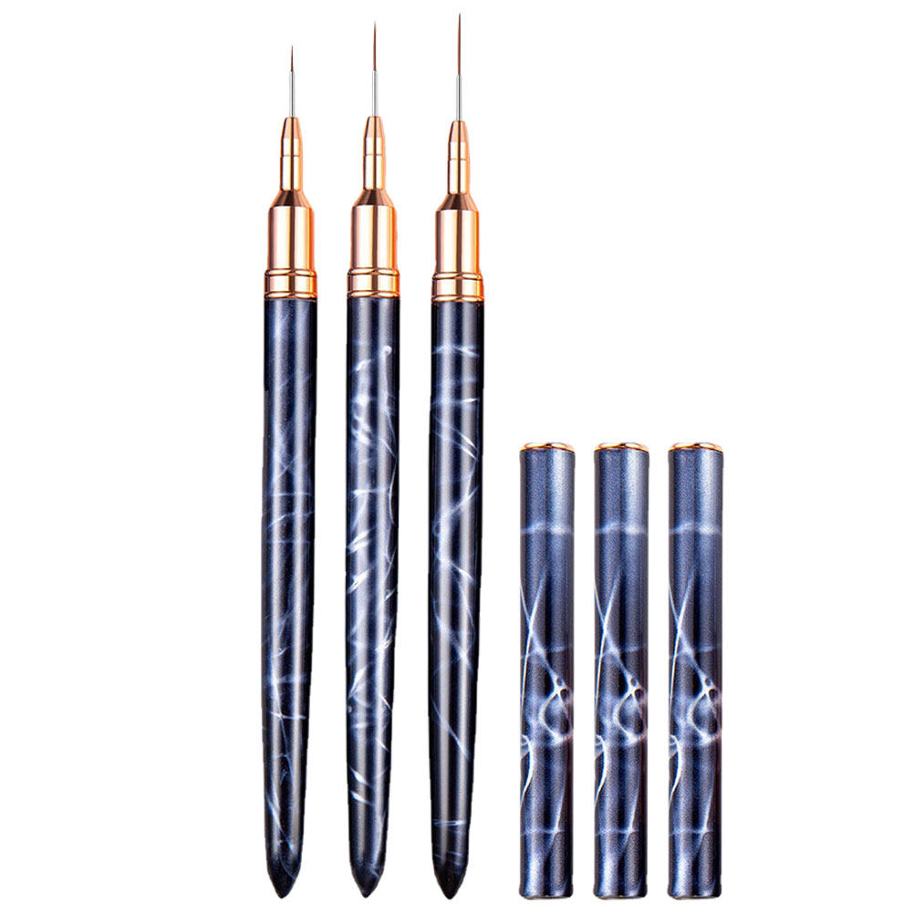 3Pcs Nail Art Brush Set Profes - Detailing Brush Set avis et prix