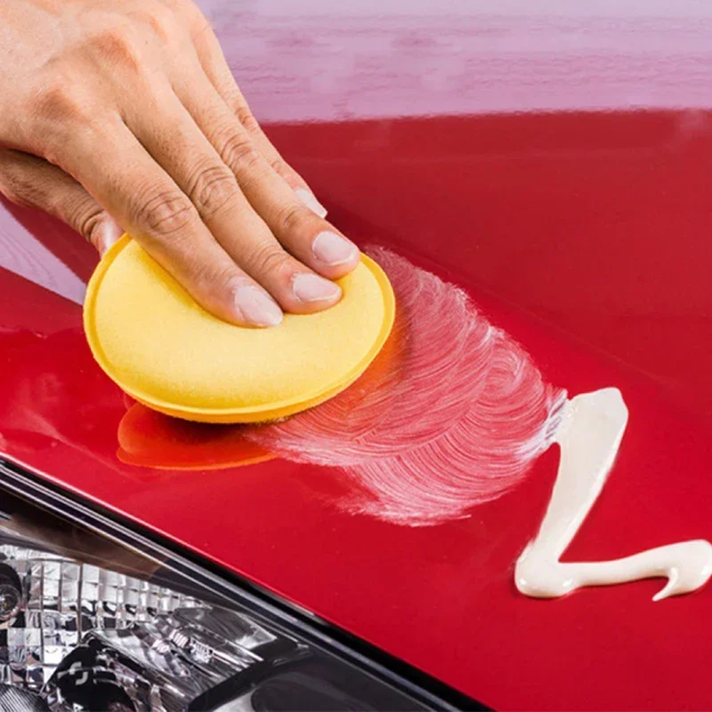 50pcs Round Car Ultra Soft Foa - Wax Applicator Pad avis et prix