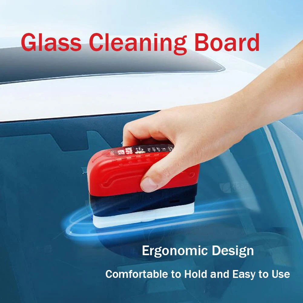 100ml Car Glass Oil Film Remov - Car Cleaning Brush avis et prix