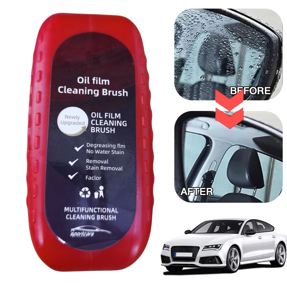 100ml Car Glass Oil Film Remov - Car Cleaning Brush avis et prix