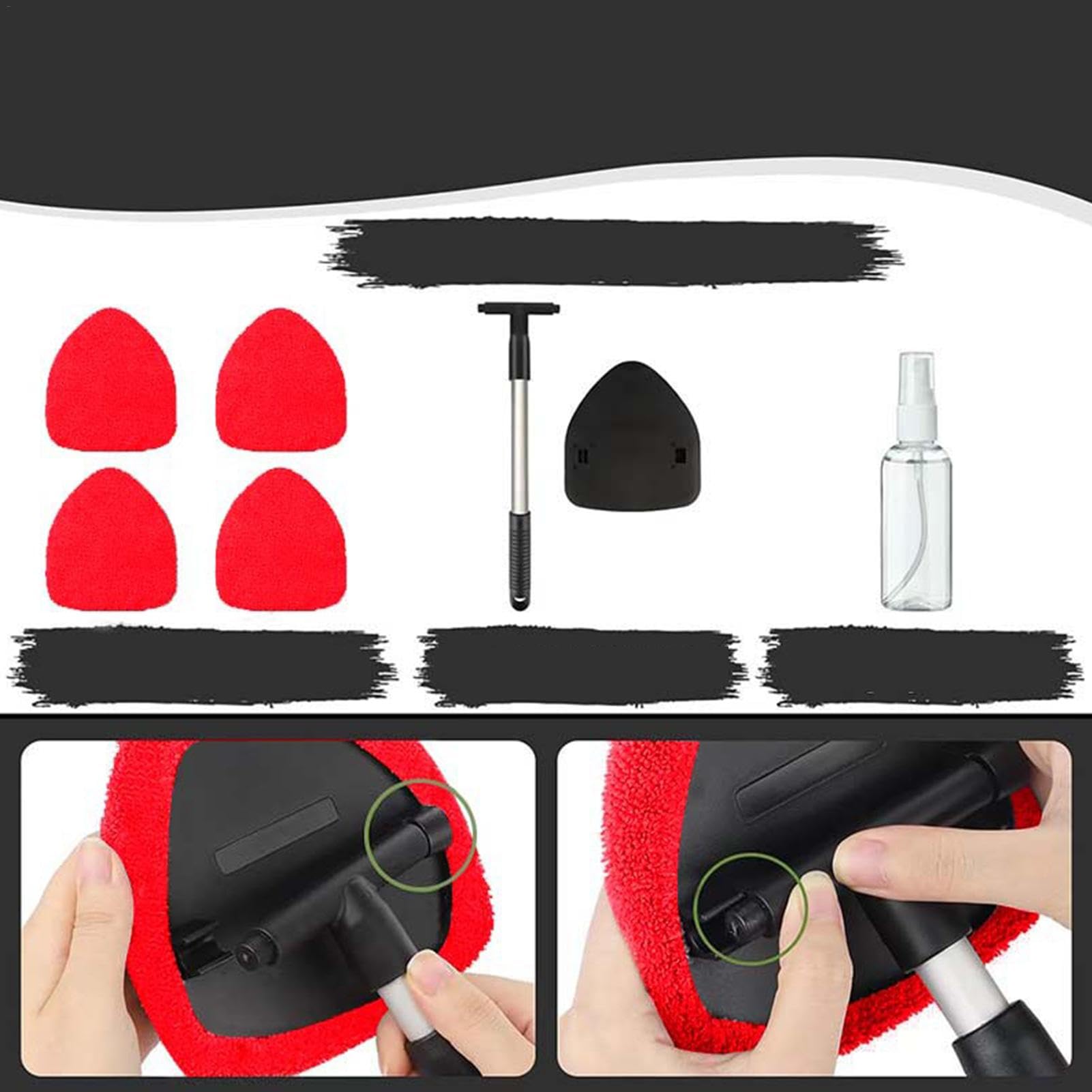 Car Windshield Cleaner Interio - Interior Detailing Kit avis et prix