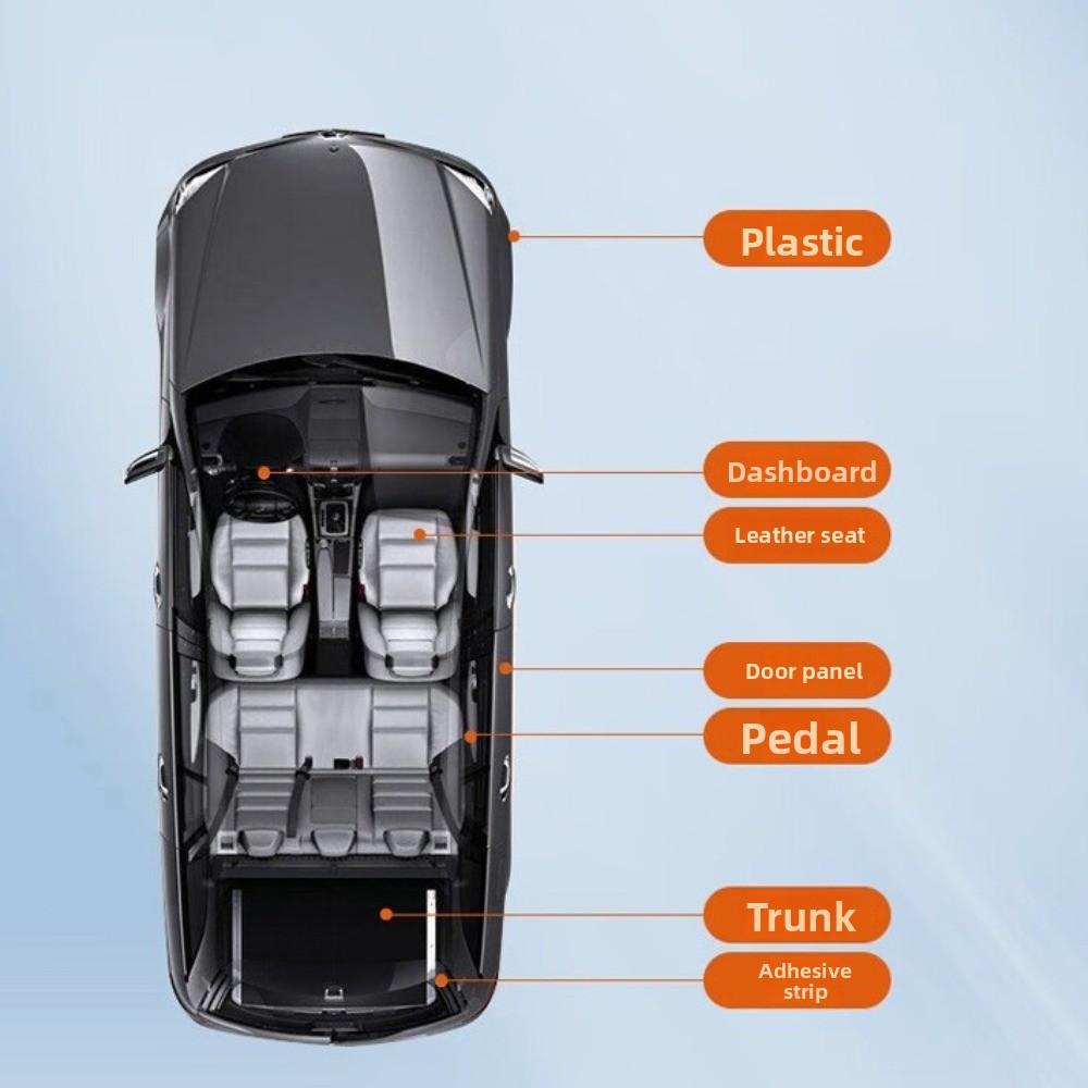 New Durable Crystal Coating Re - Trim Restorer Plastic avis et prix