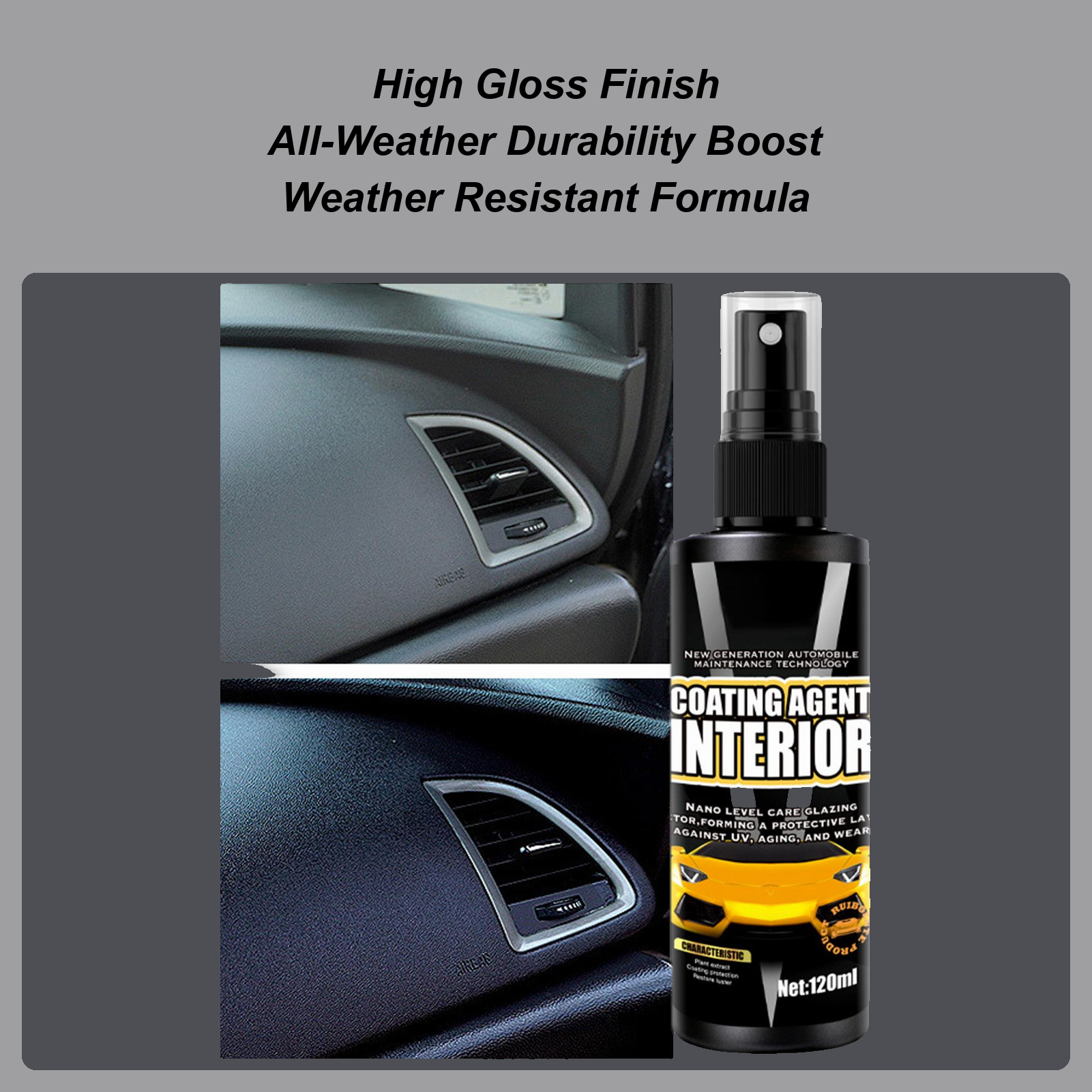 Interior Detailer Spray 120ml  - Seat Cleaner Fabric avis et prix