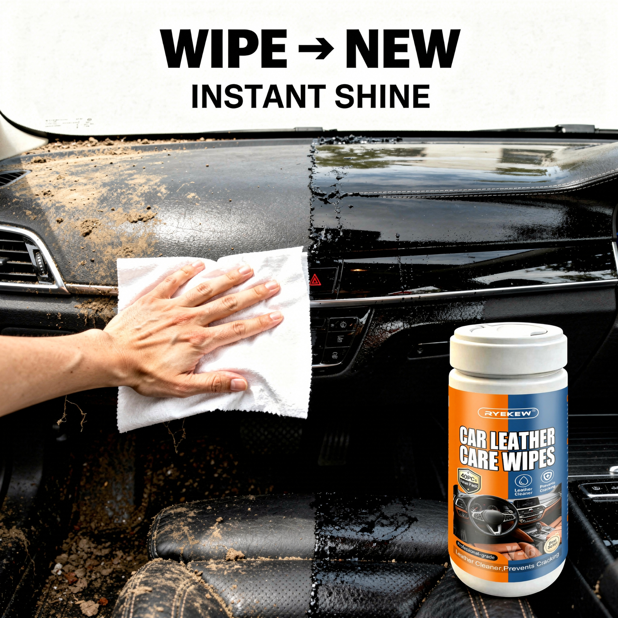 Car Plastic Trim Wipes, Quick  - Trim Restorer Plastic avis et prix