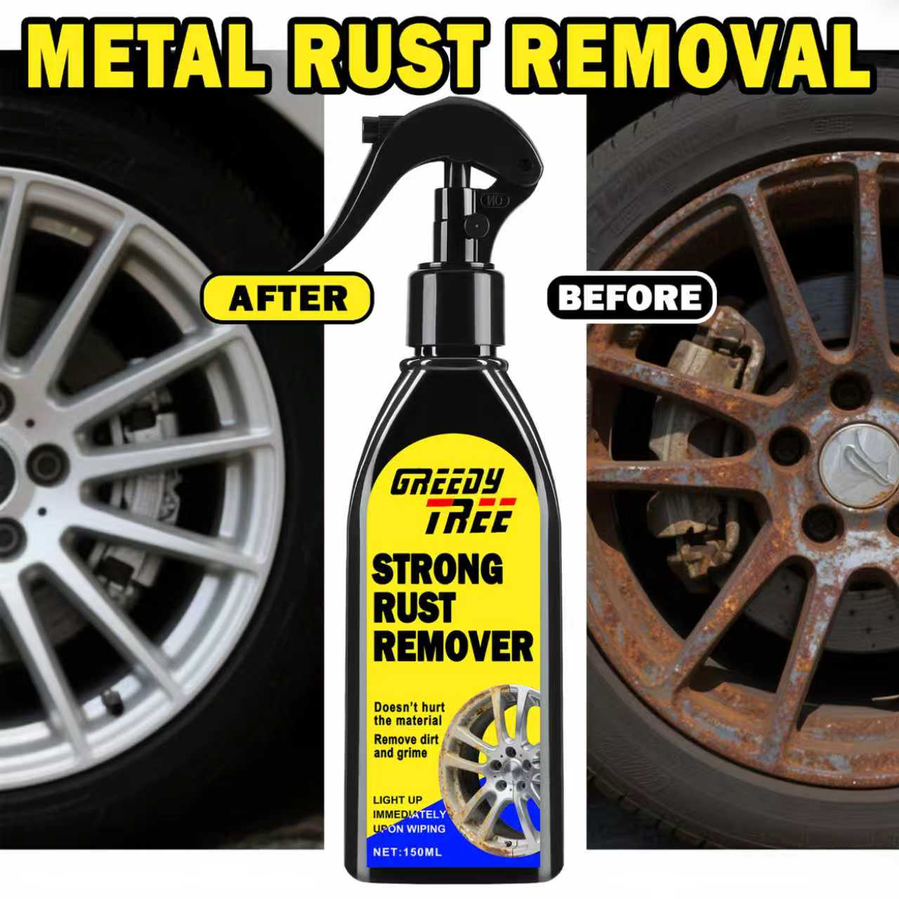 Powerful Car Wheel Cleaner | S - Wheel Cleaner Alloy avis et prix