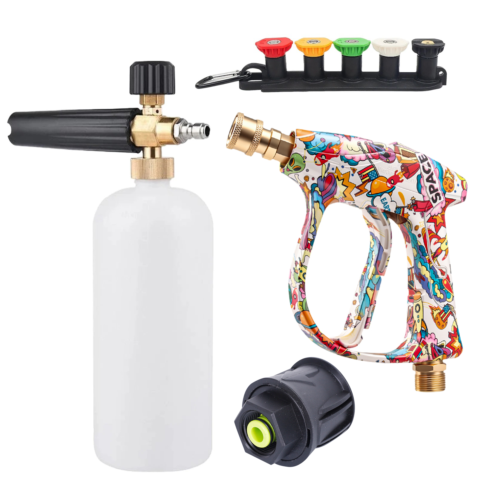 Short Pressure Washer Gun with - Pressure Washer Foam Gun avis et prix