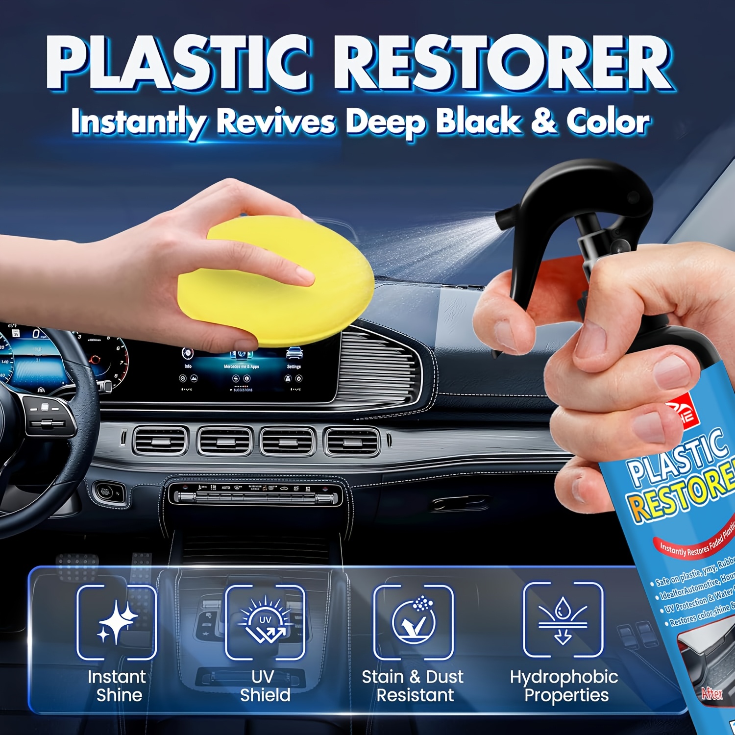 Black Trim And Plastic Restore - Trim Restorer Plastic avis et prix