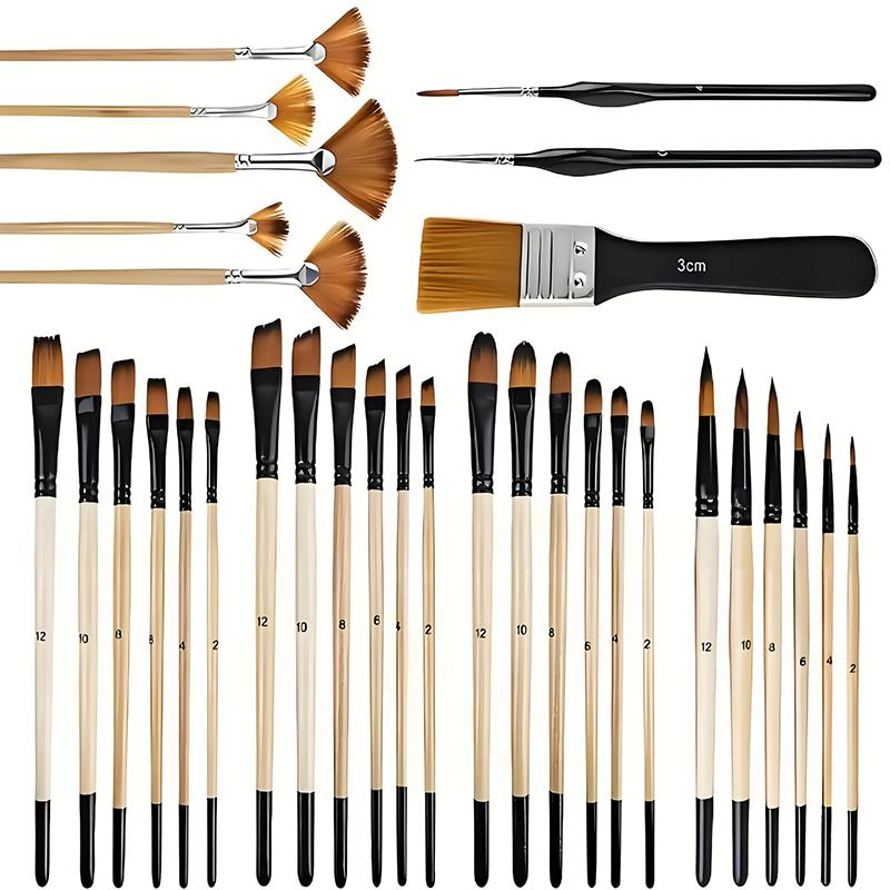 32Pcs/pack Paint Brush Set For - Detailing Brush Set avis et prix
