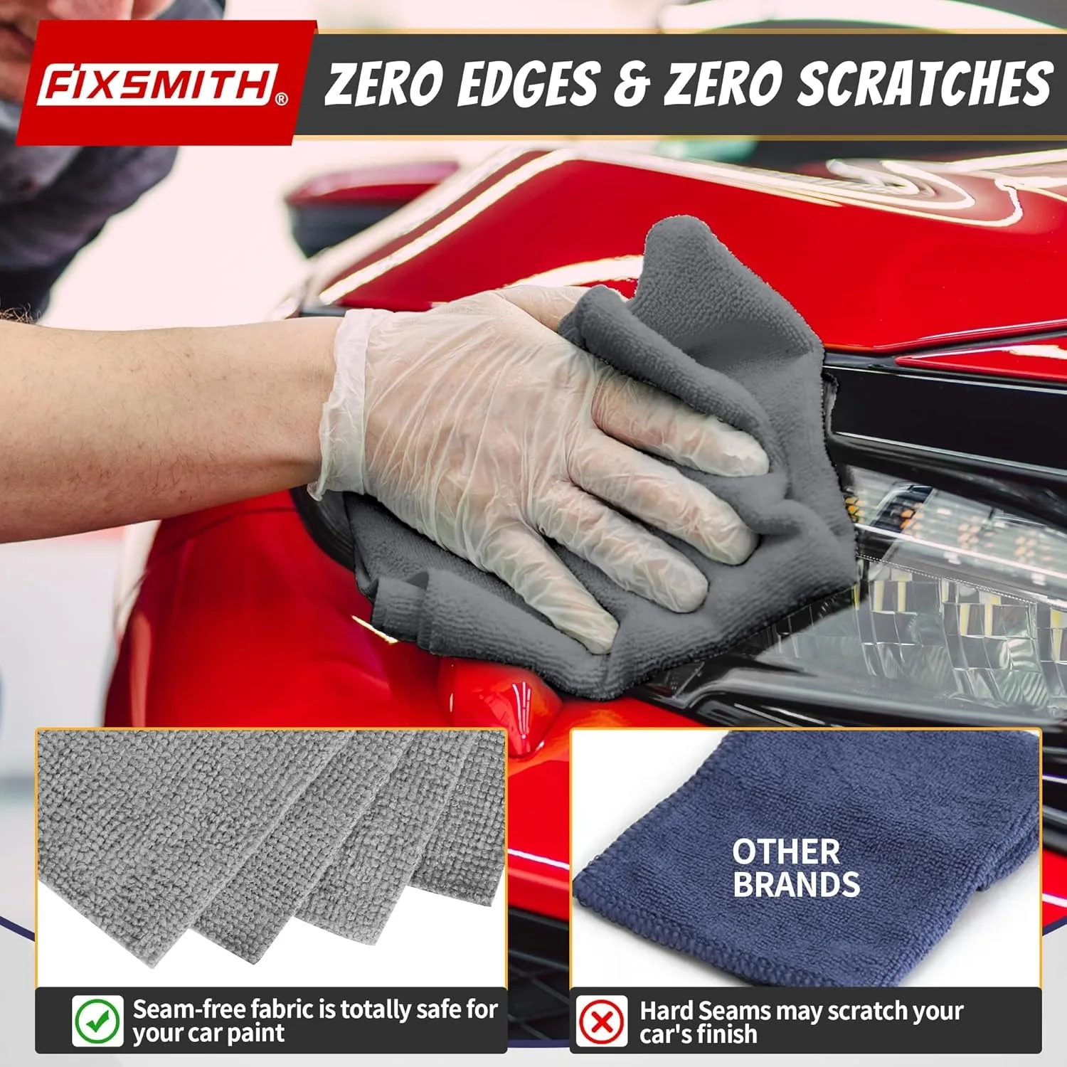 1/50pcs Microfiber Cleaning Cl - Microfiber Towel Detailing avis et prix