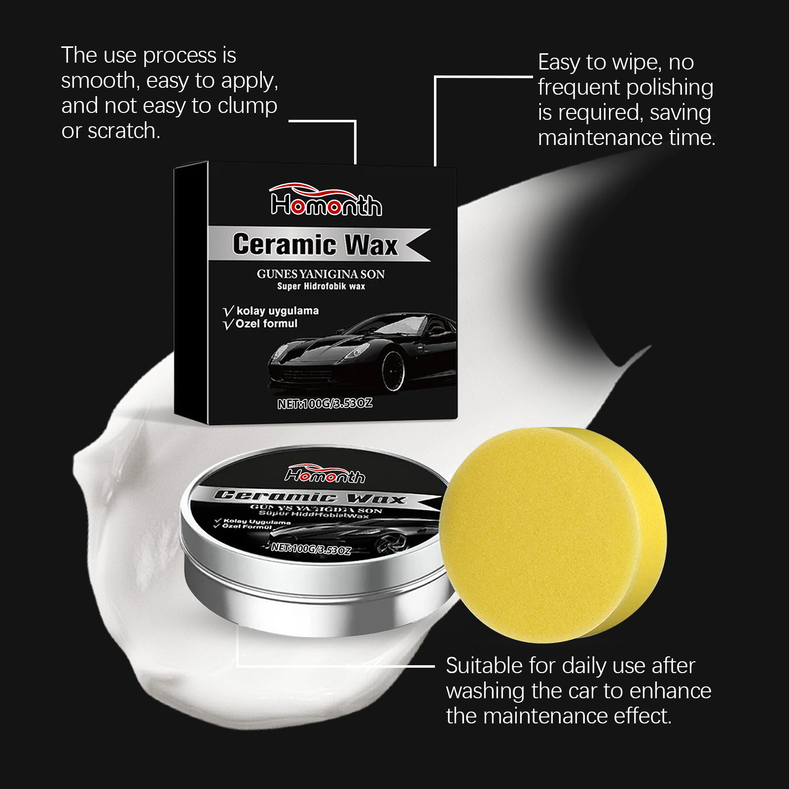 Car Coating Polishing Care Wax - Car Wax Ceramic Coating avis et prix