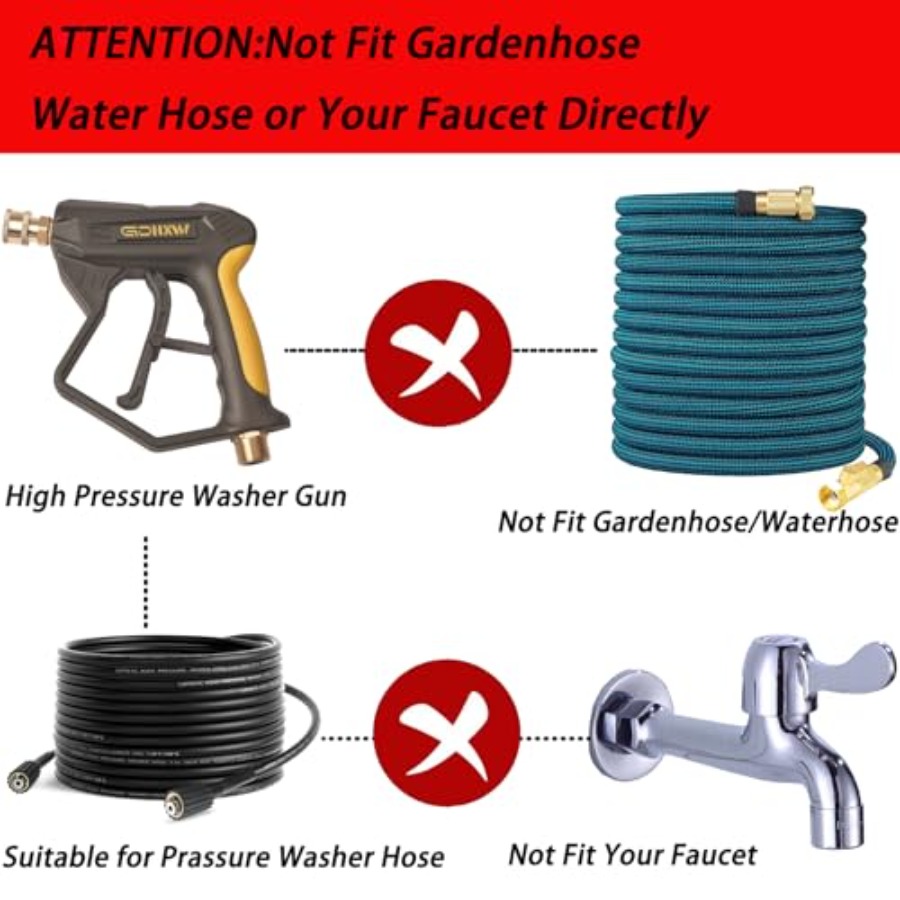 X887 High Pressure Washer Gun  - Pressure Washer Foam Gun avis et prix