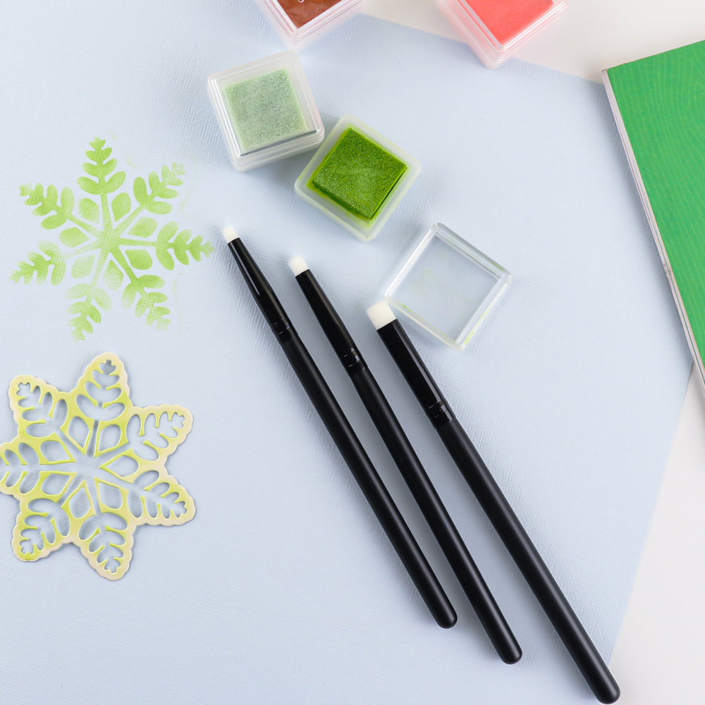 3Pcs/set Flat /angled Detailed - Detailing Brush Set avis et prix