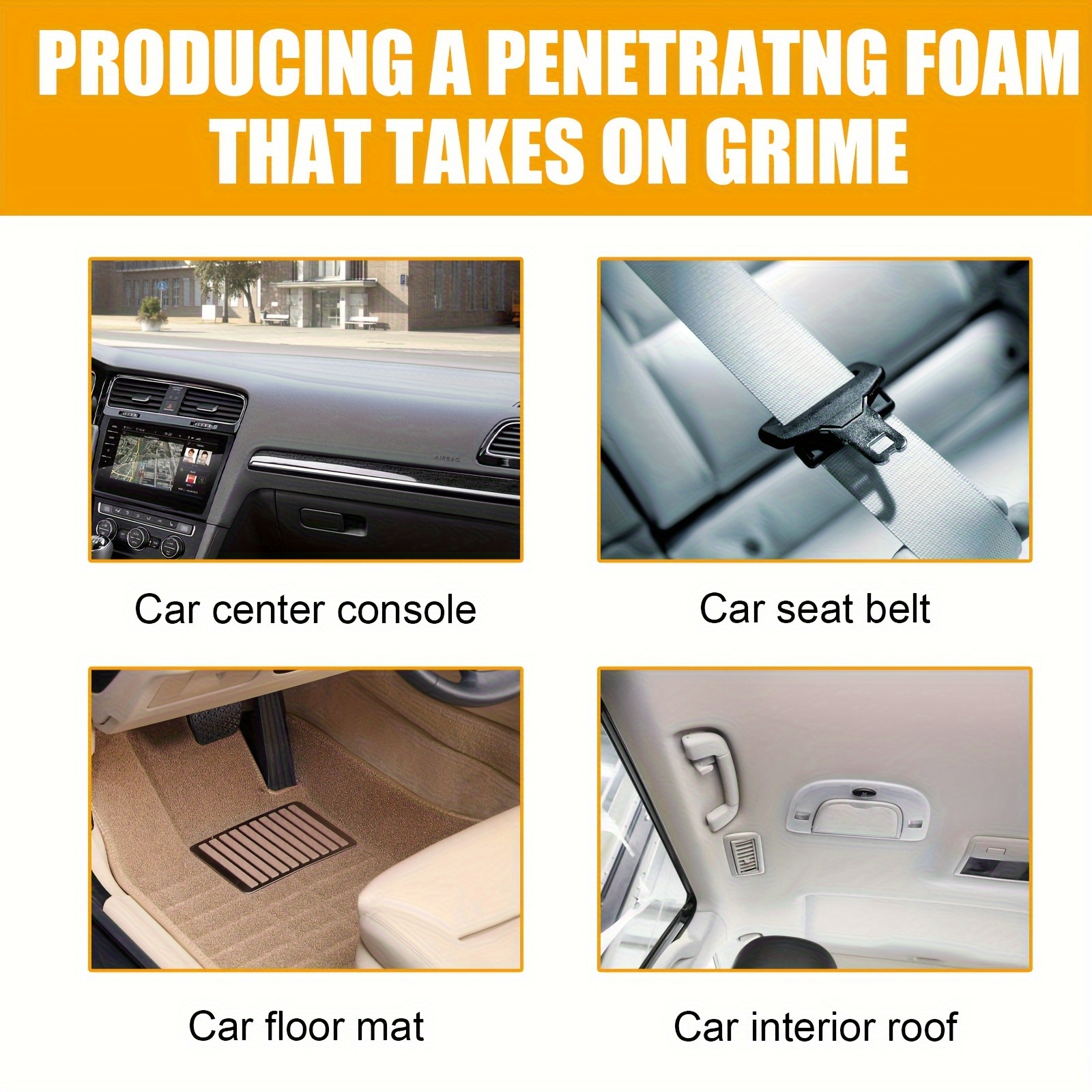 Multifunctional Foam Cleaner C - Leather Cleaner Interior avis et prix