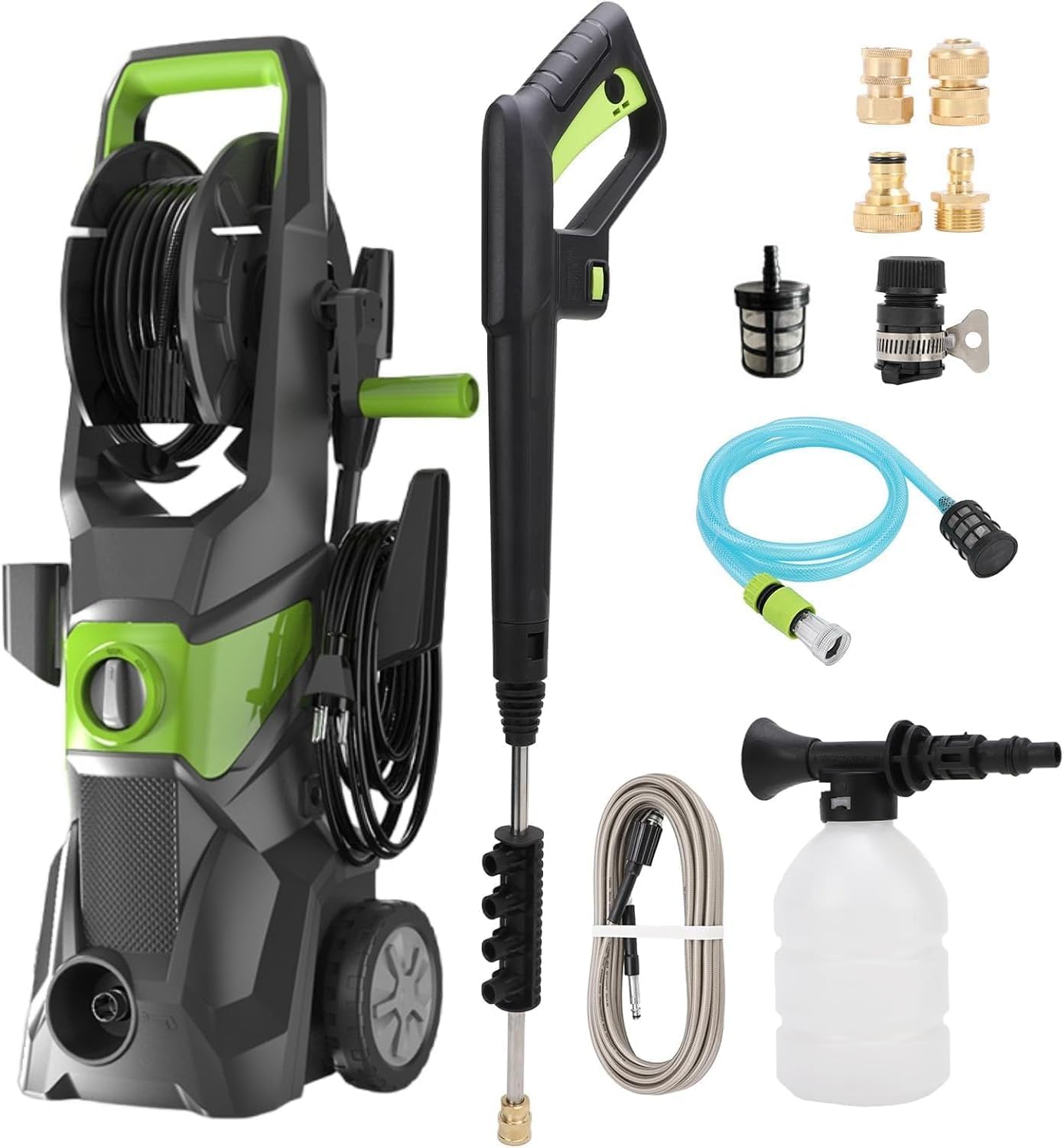 4000PSI Electric Pressure Wash - Pressure Washer Foam Gun avis et prix