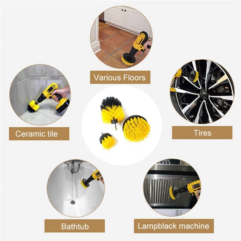 15pcs Electric Floor Scrubber  - Car Cleaning Brush avis et prix